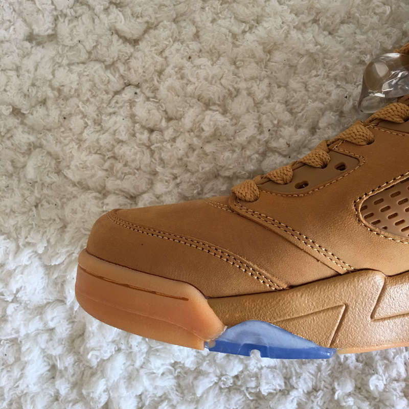 Authentic Air Jordan 5 Wheat